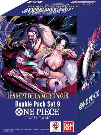 One Piece JCC - Double pack OP14 : Les Sept de la Mer d\'Azure (Fran&ccedil;ais) - Bandai