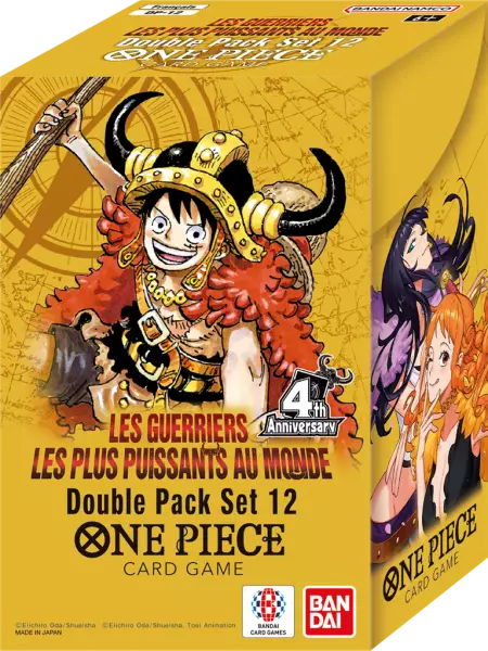 One Piece JCC - Double Pack OP17 : Les Guerriers les plus puissants au monde (Fran�ais) - Bandai