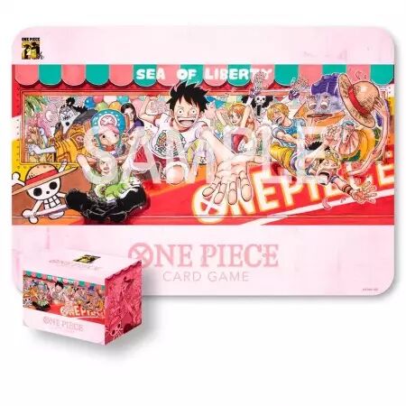 One Piece JCC - Playmat and Card Case Set 25th Edition - Bandai