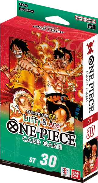 One Piece JCC - Starter Deck 30 � Ace & Luffy (Fran�ais) - Bandai