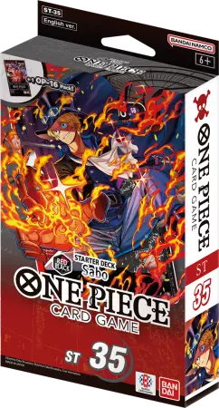 One Piece JCC - Starter Deck 35 � Sabo (English)  - Bandai