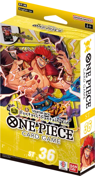 One Piece JCC - Starter Deck 36 � Eustass Captain Kidd (English)  - Bandai
