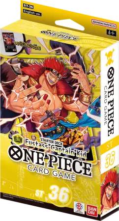 One Piece JCC - Starter Deck 36 � Eustass Captain Kidd (English)  - Bandai
