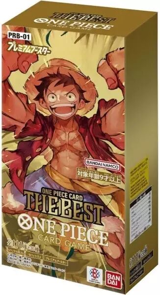 One Piece JCC - The Best Premium Booster Display � PRB01 � Japonais � 10 boosters de 6 cartes 