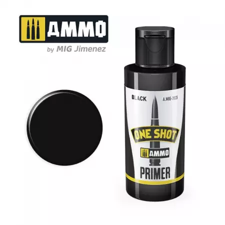 One Shot Primer Black (60 Ml)  - Mig Jimenez