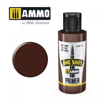 One Shot Primer Brown Oxide Primer (60 Ml)  - Mig Jimenez