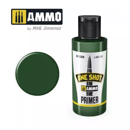 One Shot Primer Green (60 Ml)  - Mig Jimenez