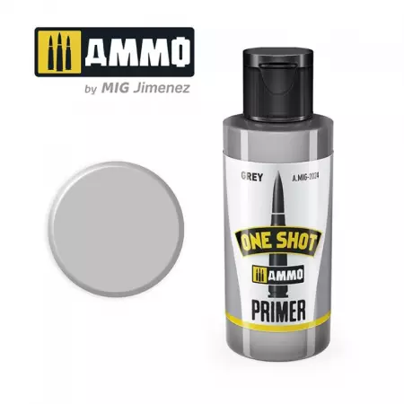 One Shot Primer Grey (60 Ml)  - Mig Jimenez