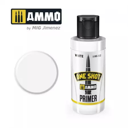 One Shot Primer White (60 Ml)  - Mig Jimenez