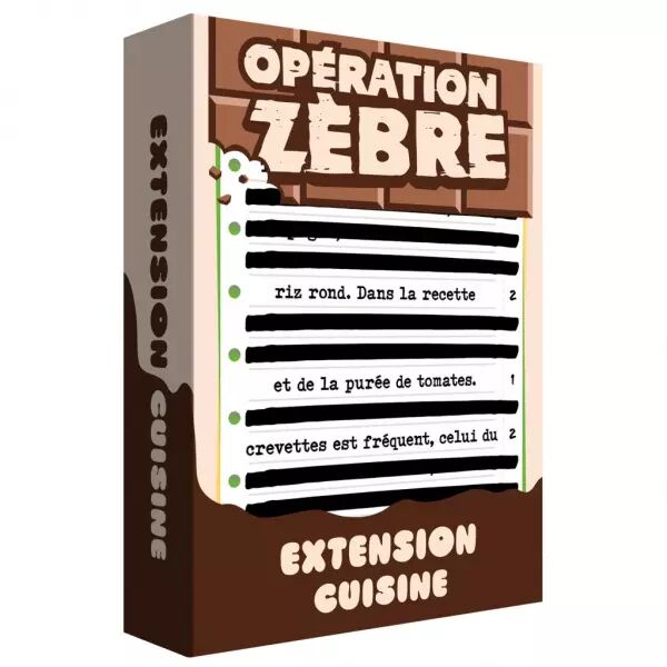 Op�ration Z�bre : Extension Cuisine - Lenny Landau - Big Moustache Games