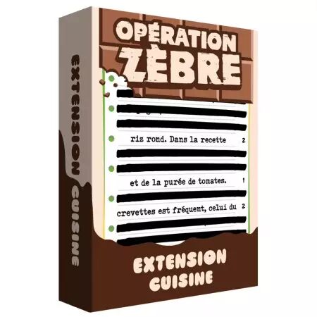Op&eacute;ration Z&egrave;bre : Extension Cuisine - Lenny Landau - Big Moustache Games
