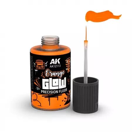 Orange Glow Base -Glow Fluor 30Ml - Ak Interactive