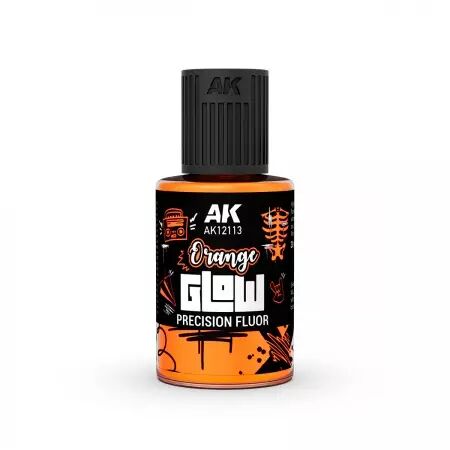 Orange Glow Base -Glow Fluor 30Ml - Ak Interactive