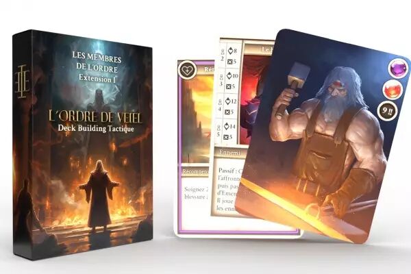 Ordre de Veiel : Deck Building Coop�ratif - Extension 1 : Les membres de l�Ordre 