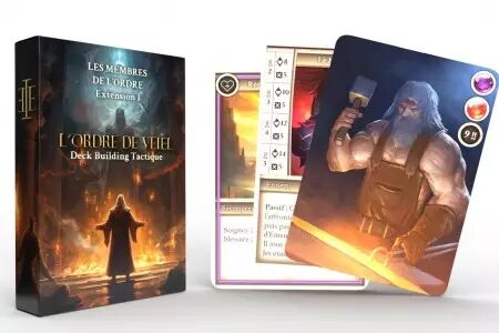 Ordre de Veiel : Deck Building Coopératif - Extension 1 : Les membres de lOrdre 