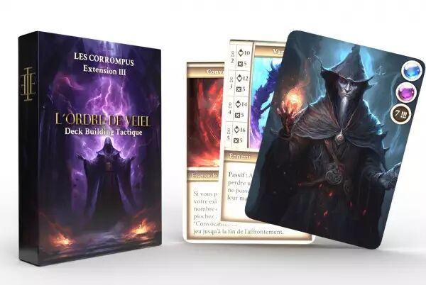 Ordre de Veiel : Deck Building Coop�ratif - Extension 3 : Les corrompus
