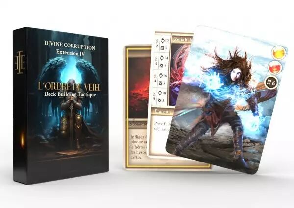 Ordre de Veiel : Deck Building Coop�ratif - Extension 4 : Divine corruption
