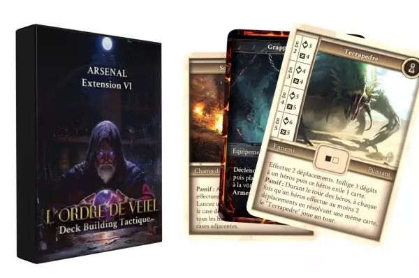 Ordre de Veiel : Deck Building Coop�ratif - Extension 6 : L\'arsenal