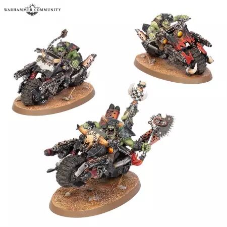 Orks : Bande de Motards de Guerre  - Warhammer 40k - Games Workshop