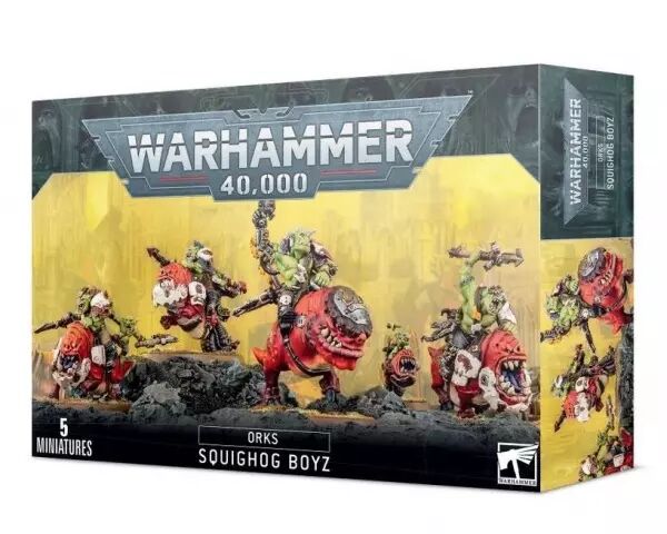 Orks : Boys sur Squigliers (Squighog Boyz) - Warhammer 40k