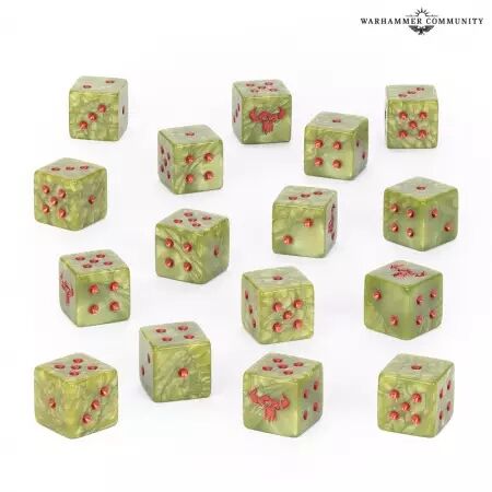 Orks : Set de D&eacute;s  - Warhammer 40k - Games Workshop