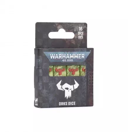 Orks : Set de D&eacute;s  - Warhammer 40k - Games Workshop
