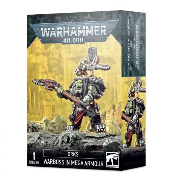 Orks: Boss De Guerre En M�ga-Armure (Warboss in Mega Armor) - Warhammer 40k - Games Workshop