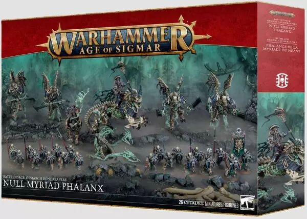 Ossiarch Bonereapers : Battleforce Phalange de la Myriade du N�ant (2026) - Warhammer Age of Sigmar - Games Workshop