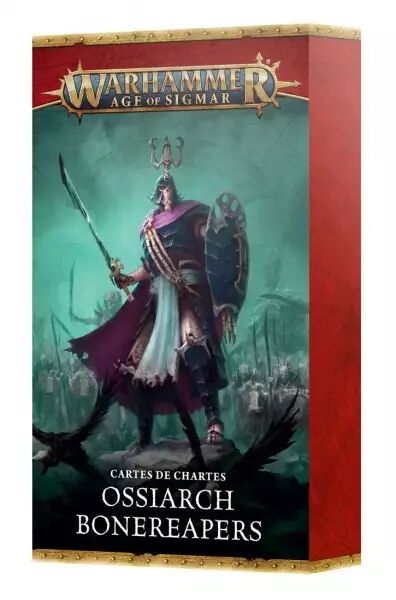 Ossiarch Bonereapers - Cartes De Chartes (Fran�ais) (2026) - Warhammer Age of Sigmar