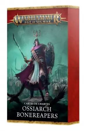 Ossiarch Bonereapers - Cartes De Chartes (Fran&ccedil;ais) (2026) - Warhammer Age of Sigmar