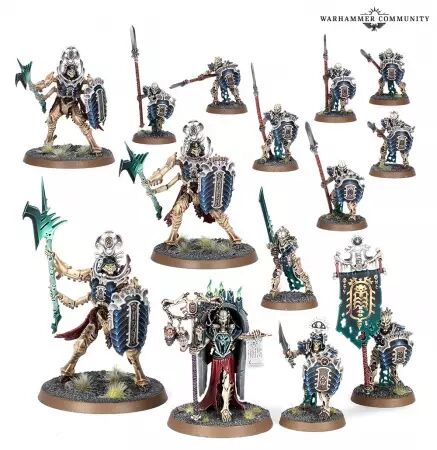 Ossiarch Bonereapers - H&eacute;rauts de la D&icirc;me d\'Os - Warhammer Age of Sigmar