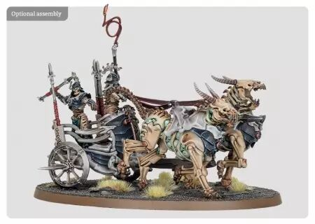 Ossiarch Bonereapers - Suzerain-Kavalos sur Char de Guerre - Warhammer Age of Sigmar