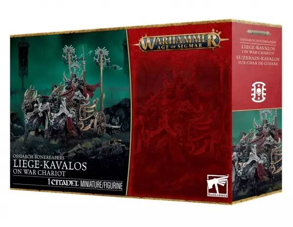 Ossiarch Bonereapers - Suzerain-Kavalos sur Char de Guerre - Warhammer Age of Sigmar