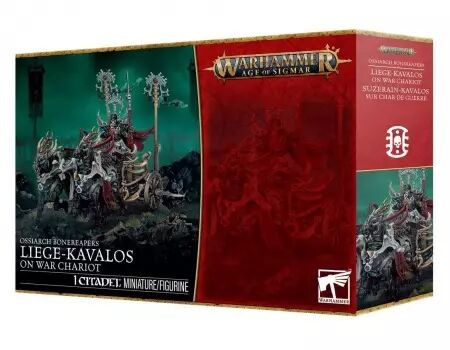 Ossiarch Bonereapers - Suzerain-Kavalos sur Char de Guerre - Warhammer Age of Sigmar