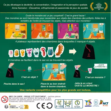 Ouste les monstres ! 