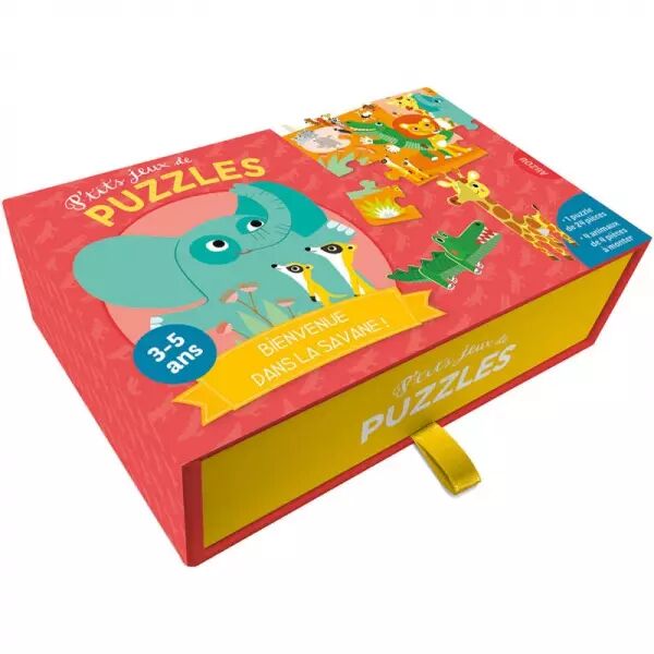 P\'tit jeu de puzzles - Bienvenue dans la savane !