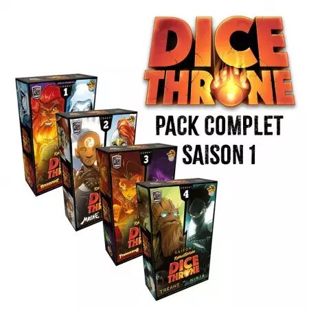 Pack Dice Throne : Saison 1