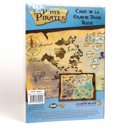 Pack du capitaine P\'tits Pirates - Jeu de rôle pour enfants intrépides (livre de base, écran, carte)