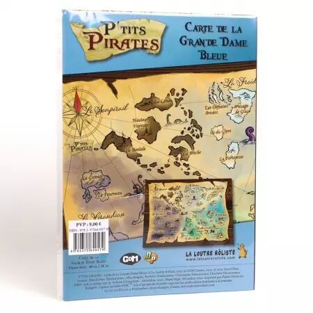 Pack du capitaine P\'tits Pirates - Jeu de rôle pour enfants intrépides (livre de base, écran, carte)