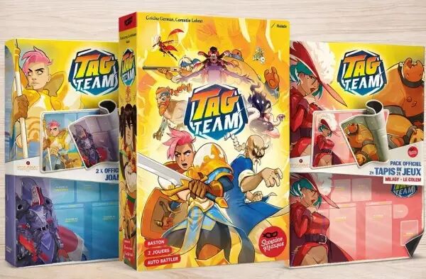 Pack Tag Team + tapis officiels  - Scorpion Masqu�