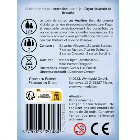 Pagan - Extension Les Ancêtres