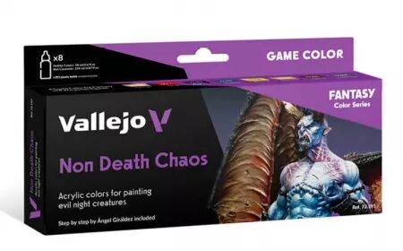 Paint Set - Non Death Chaos by Angel Giraldez - Vallejo