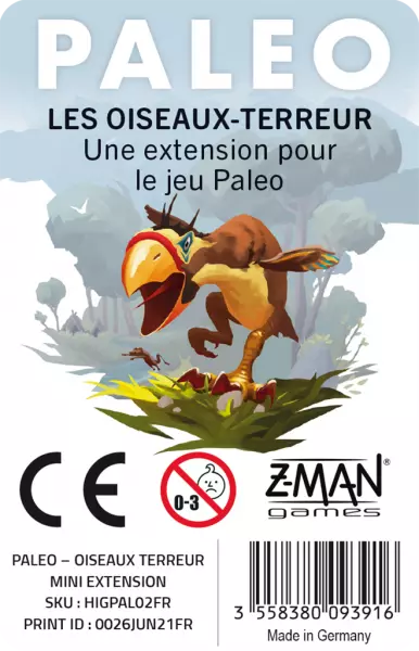 Paleo - Extension : Les Oiseaux-Terreur