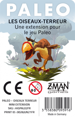 Paleo - Extension : Les Oiseaux-Terreur