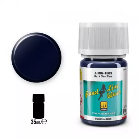 Panel Line Wash Dark Sea Blue  - Mig Jimenez