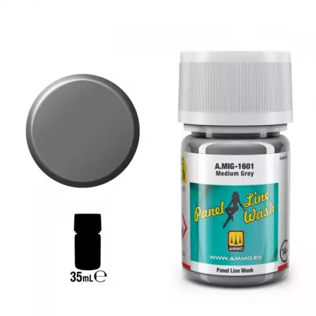 Panel Line Wash Medium Grey  - Mig Jimenez