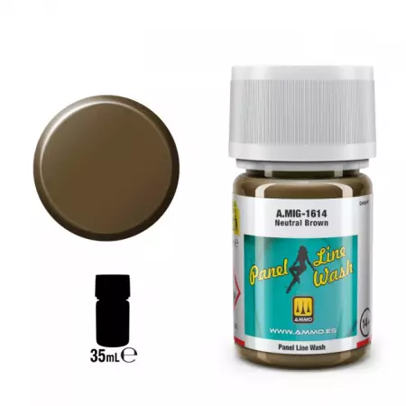 Panel Line Wash Neutral Brown  - Mig Jimenez