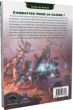 Pathfinder 2 - Livre des Monstres