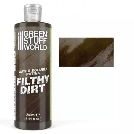 Patines solubles &agrave; l�eau FILTHY DIRT 240ml  - Green Stuff World