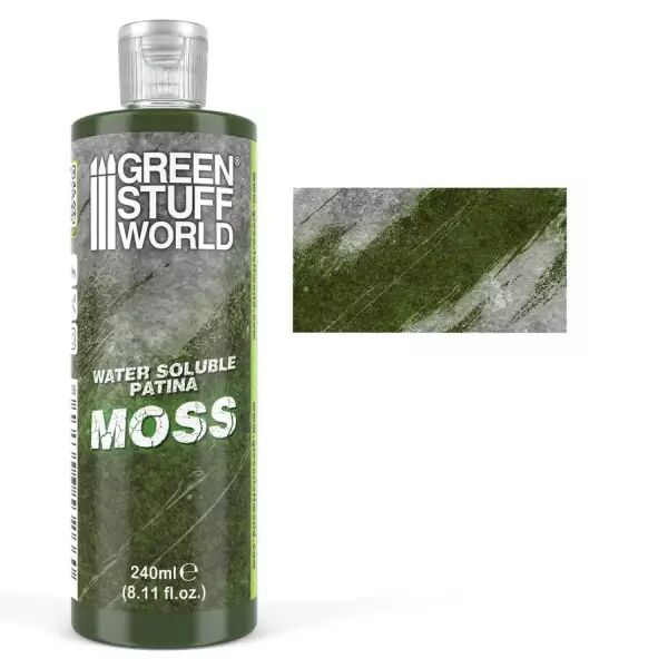 Patines solubles � l�eau MOSS 240ml  - Green Stuff World